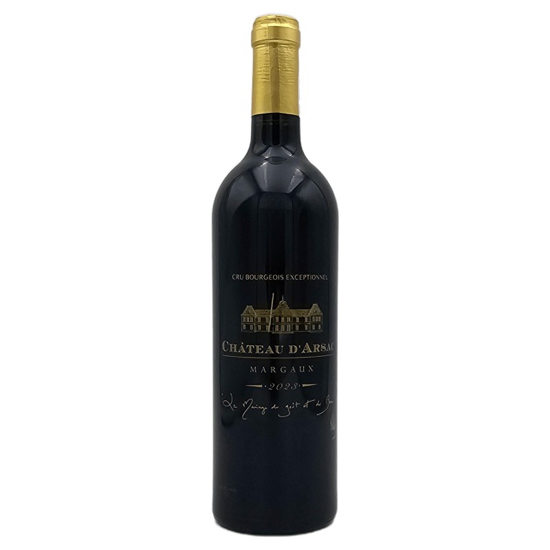 CHATEAU "D'ARSAC" 2023 MARGAUX ROUGE 75 CL CRD - French Wine 75cl